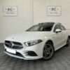 voiture occasion bordeaux rc motors mercedes classe a a250e amg line blanc 1